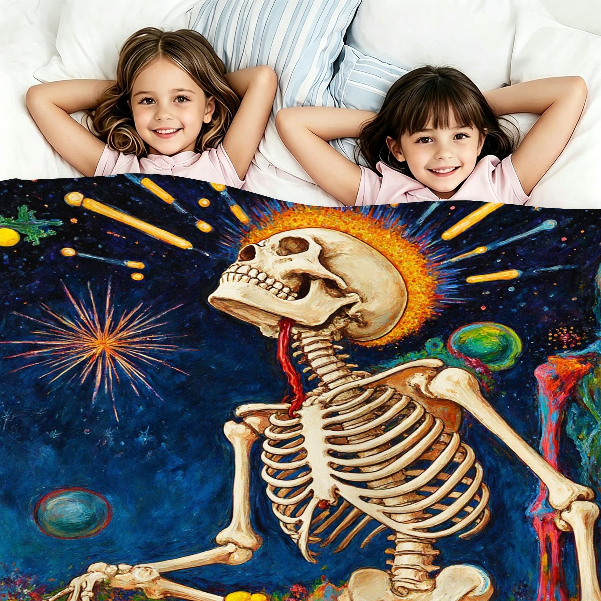 Manta XXL 240x260 cm Zorro Animal Polar para Sofá Cama-A387