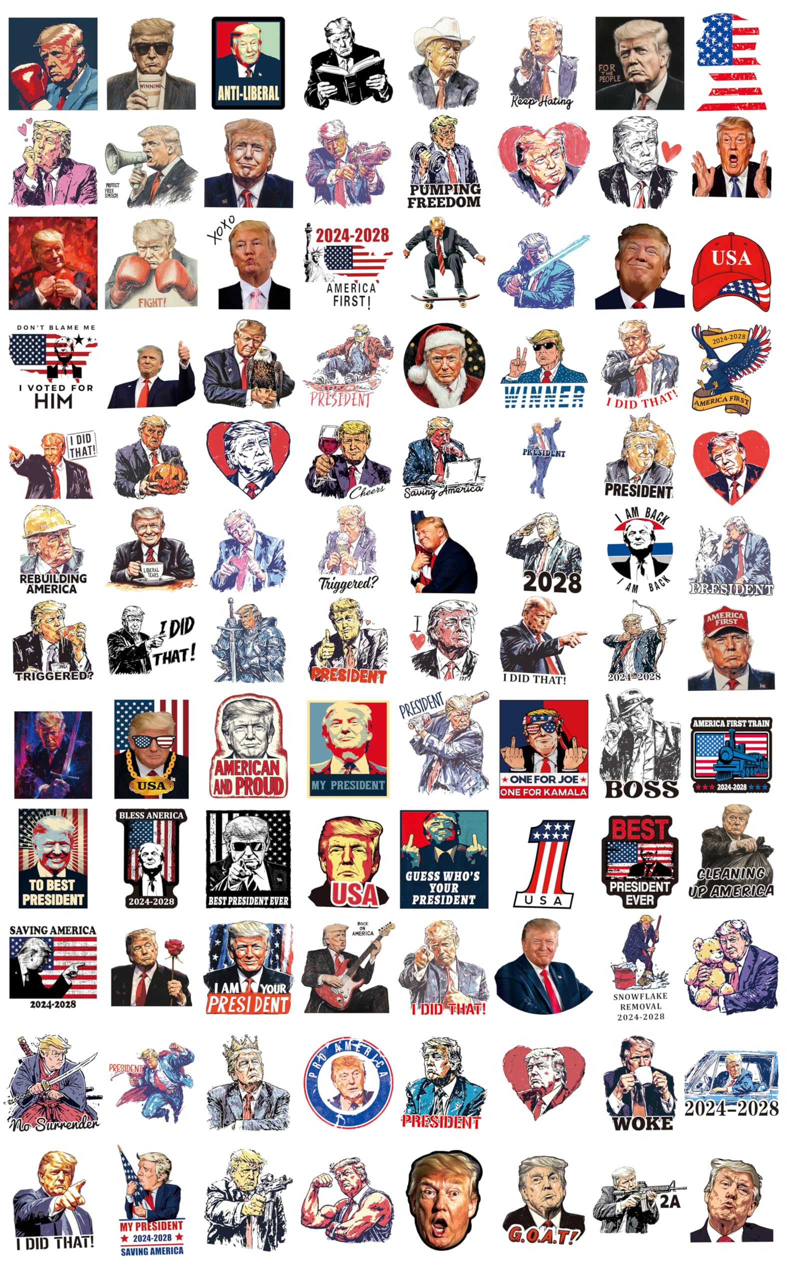 Trump Mugshot Save America Vinyl Sticker Trump Mugshot Vinyl Sticker ...