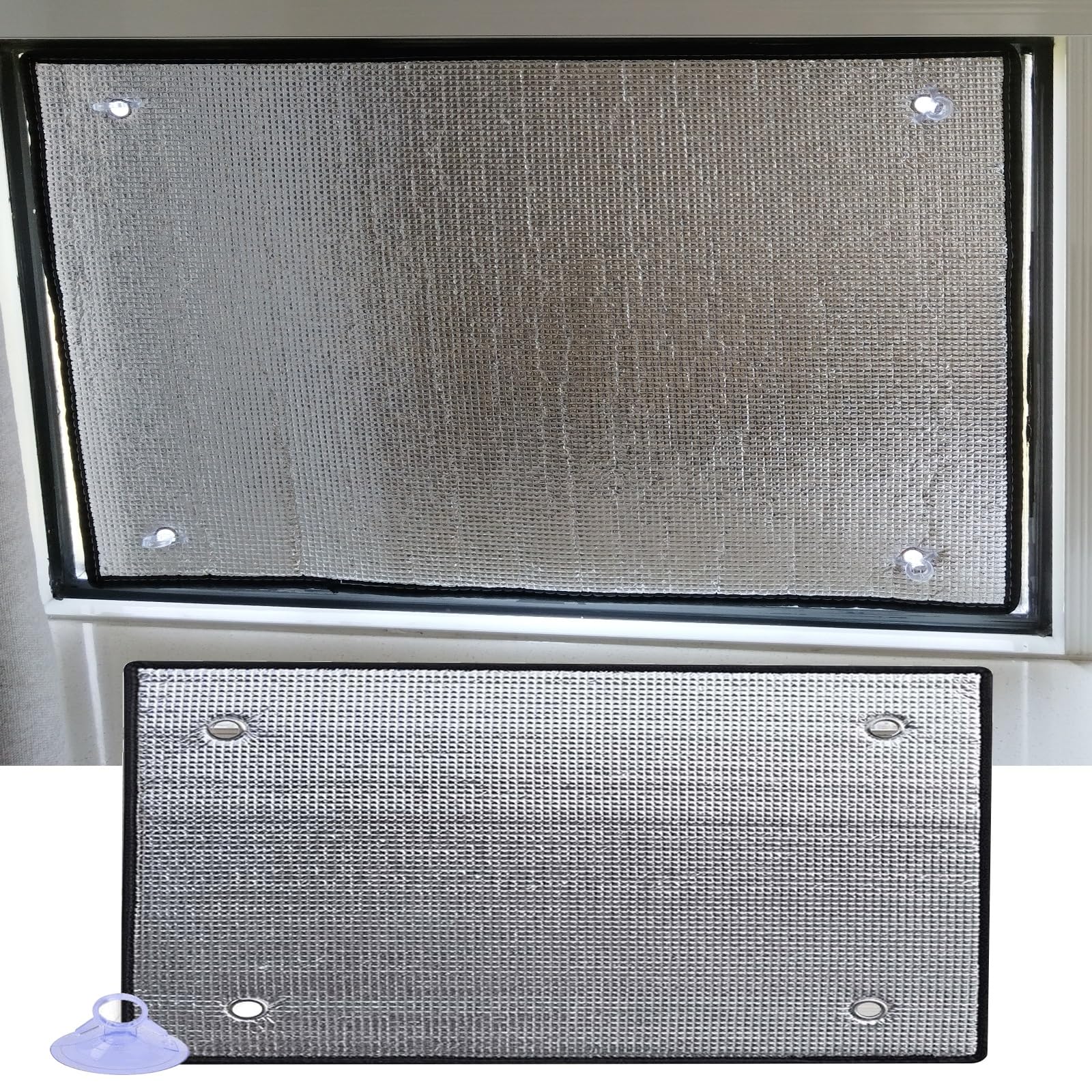 8mm Blackout Window Film - Thermal Insulation & U-V Protection for Home, Car, and Outdoor Use(20x67in)