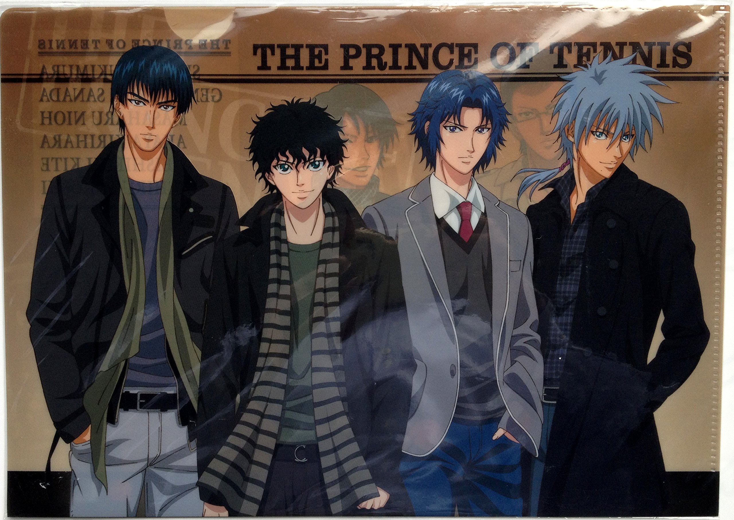 新テニスの王子様_クリアファイル-おきがえぬいといっしょ第3弾-（D