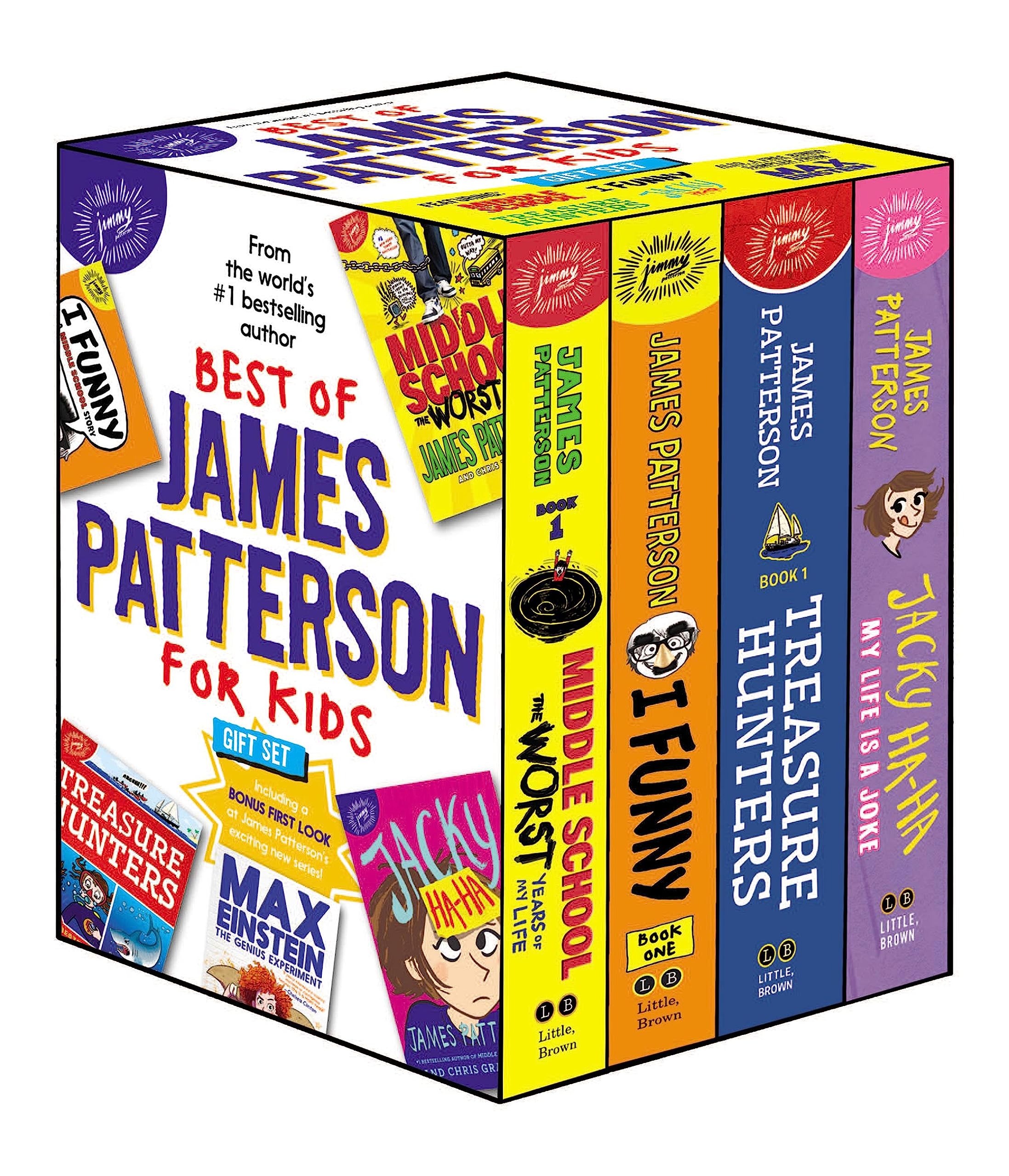 Buy Best of James Patterson for Kids Boxed Set (with Bonus Max Einstein Sampler) — BookShops.in