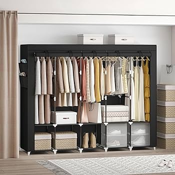 “My closet” Zimtown 69'' Portable Clothes Storage Organizer, Large