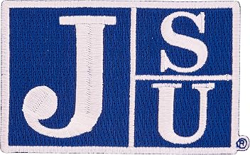 Desert Cactus Jackson State University Patch – Embroidered Iron On/Sew On Applique for Blazers, Jackets, Backpacks, Bags, Hats & Tactical Gear – Jackson State Tigers (Patch - Design B)