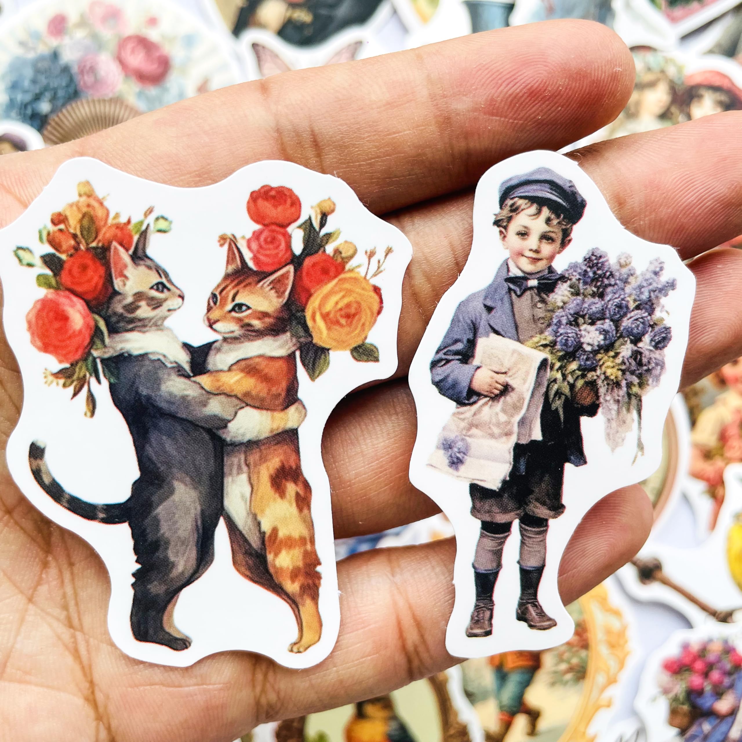 小物 kmrii west porch vintage 00s Amazon.com: Yoksas 50Pcs Vintage Victorian Stickers - Waterproof