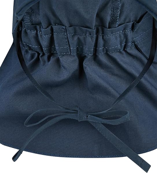 Sterntaler Schirmmütze Nacken - Unisex Baby- und Kinder Mütze mit Nackenschutz und einsteckbaren Ohrenklappen - UV-Schutz 50+ Sommermütze zum Binden - Popeline (Bio) Kopfbedeckung - 4