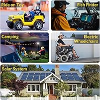 Vista 2 de Batería de 12 V (paquete de 2, 8 Ah)