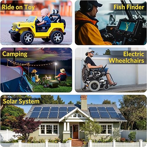 Vista 2 de Batería de 12 V (paquete de 2, 8 Ah)