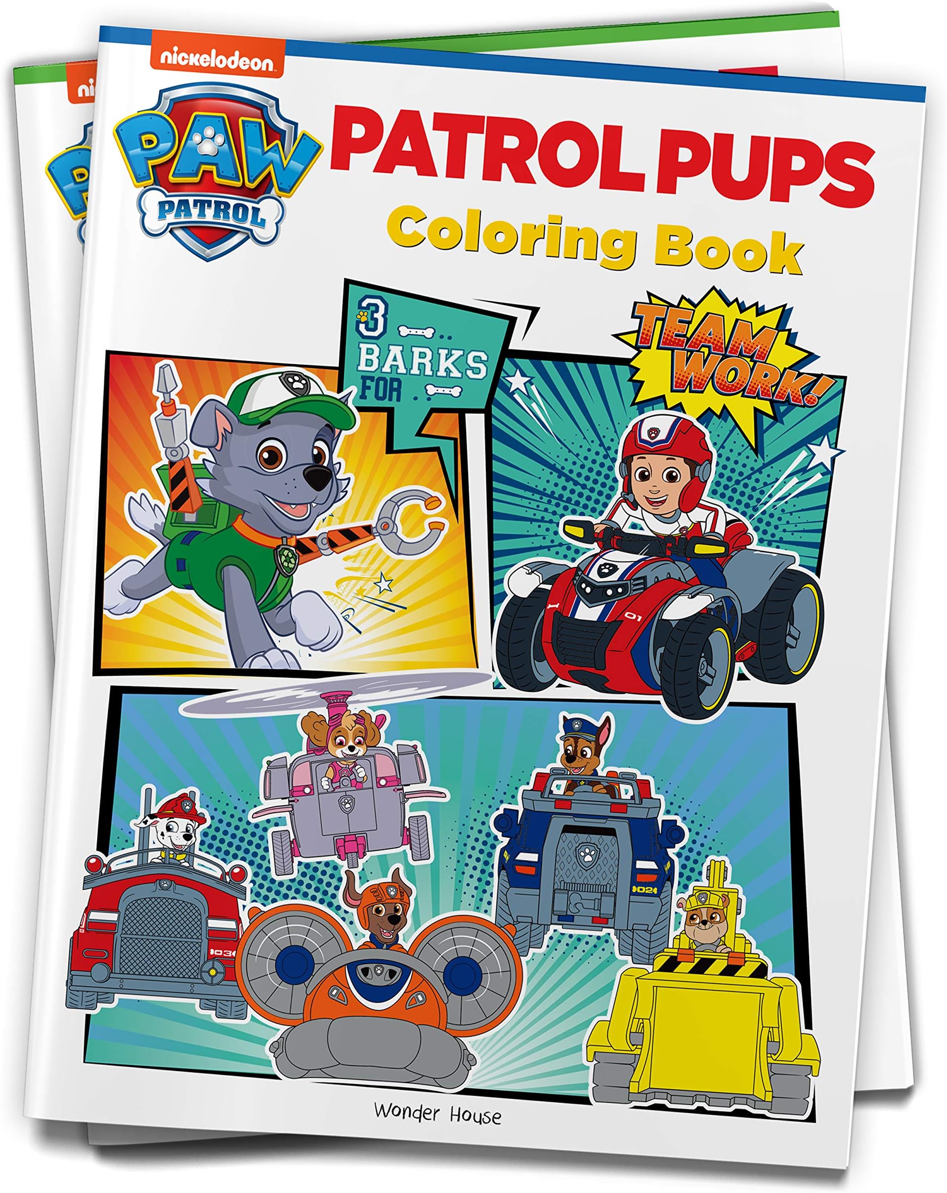 Patrol Pups: Paw Patrol Coloring Book For Kids