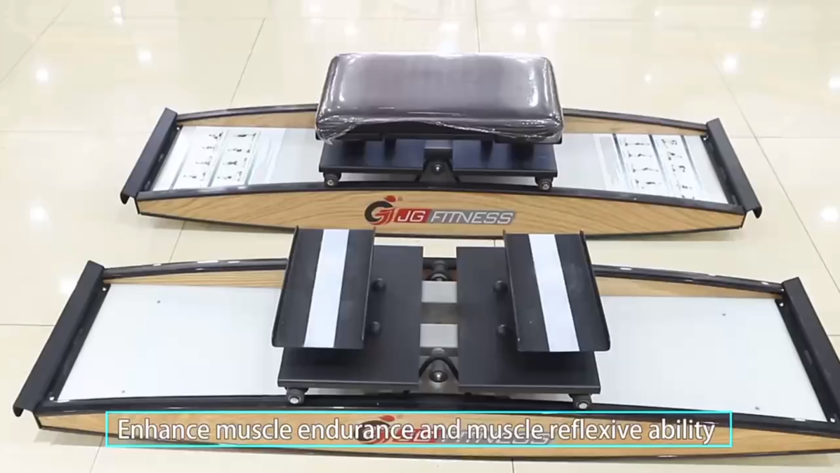 WEIMILOR Dispositivo di Allenamento per Sci Cross Trainer 3D, Snowboard, Macchine da Sci per la casa, Attrezzatura per Simulazione Indoor di Sci e Canottaggio, Adatta per Cross Trainer 3D