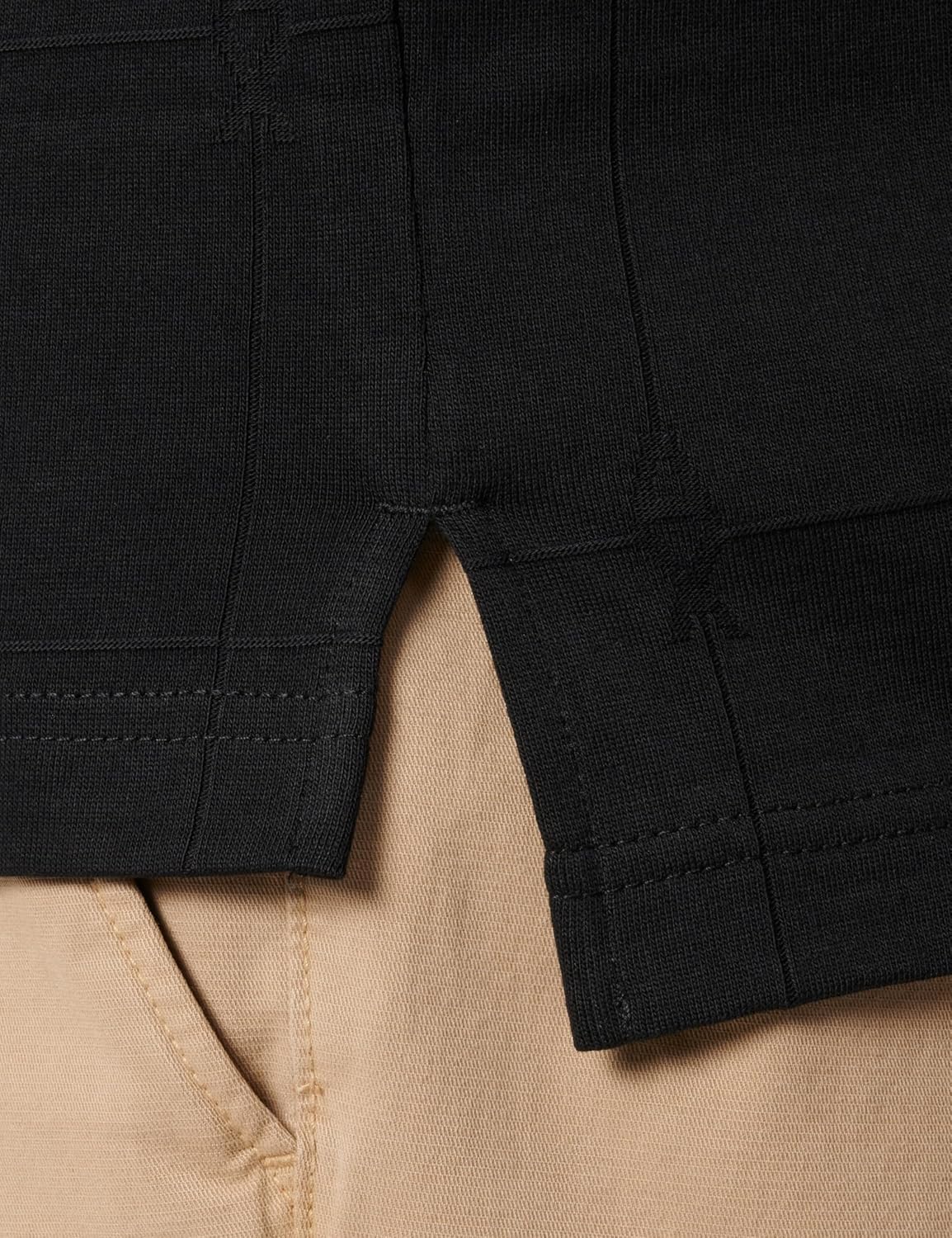 Armani Exchange Men's Cotton Jacquard Grid with Stacked Logo Polo