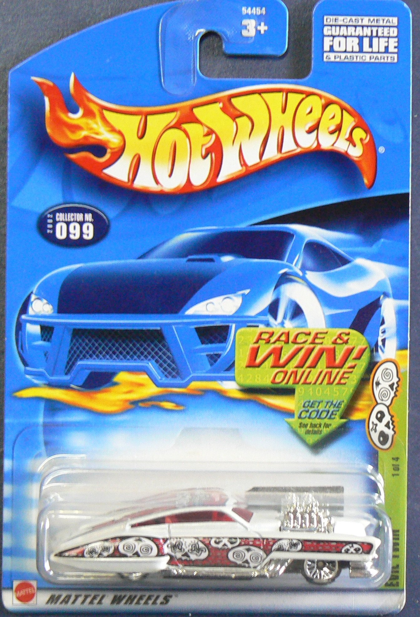 Amazon.com: Hot Wheels 2002-099 Grave Rave Series Evil Twin 1/4