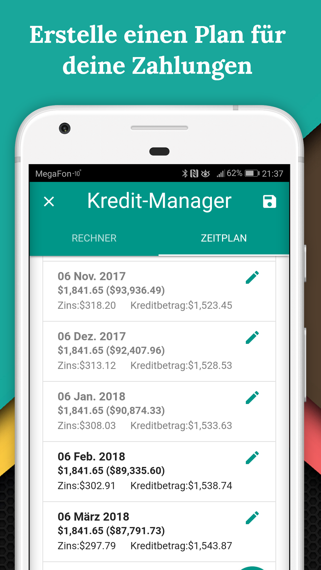 10000 Kredit Rechner