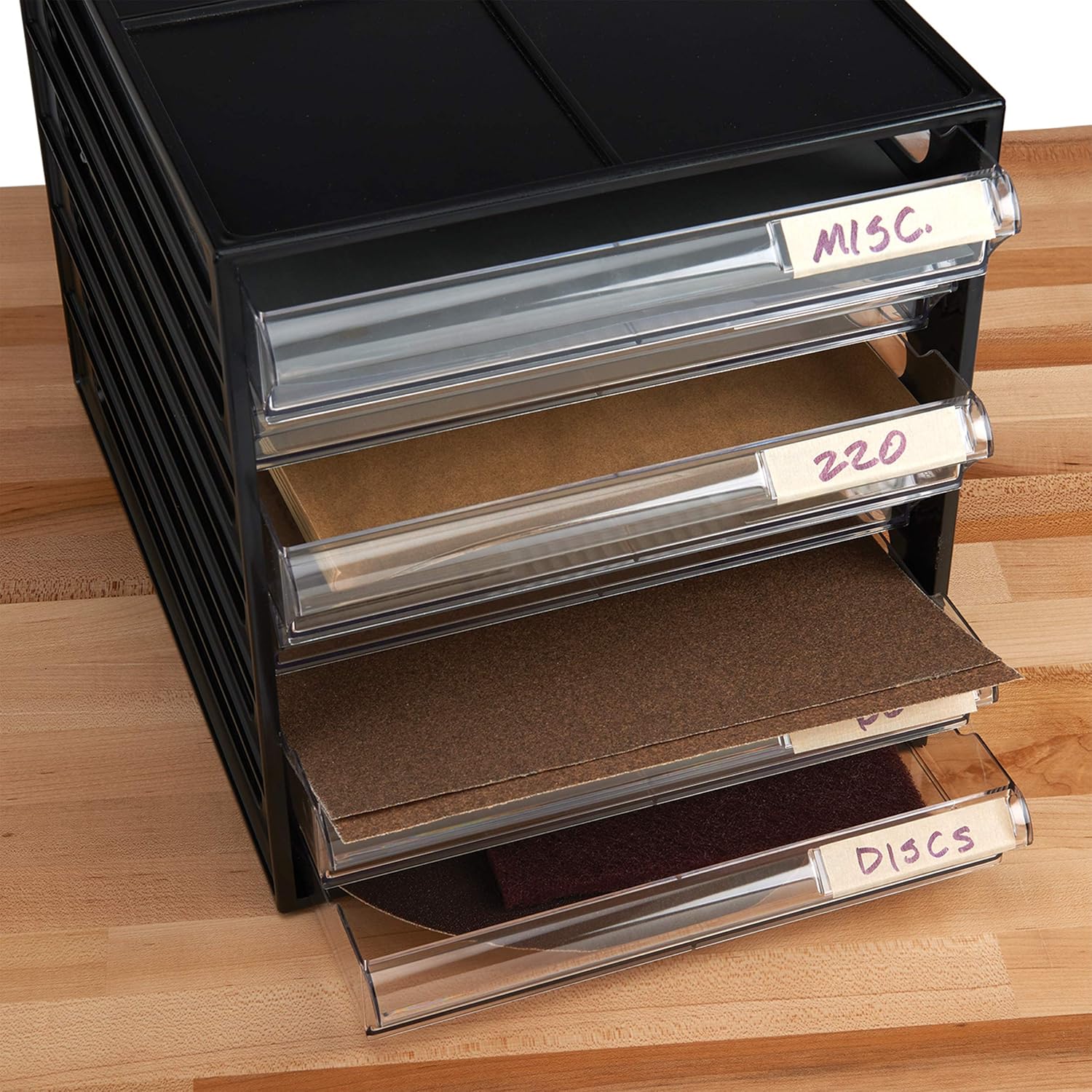 Woodriver Sandpaper Organizer