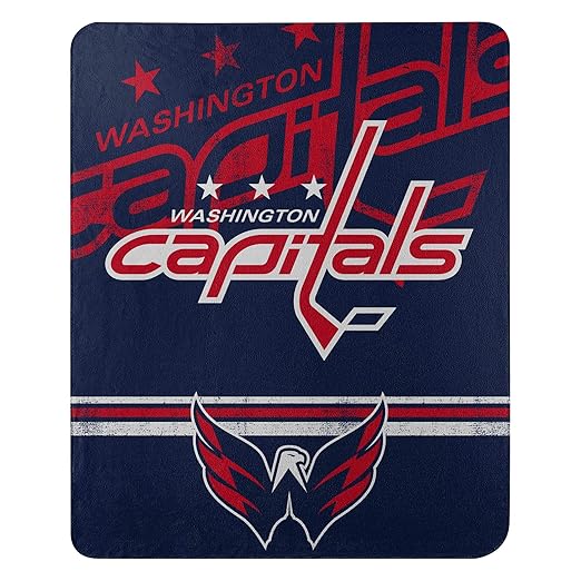 NHL Fade Away Printed Fleece Throw