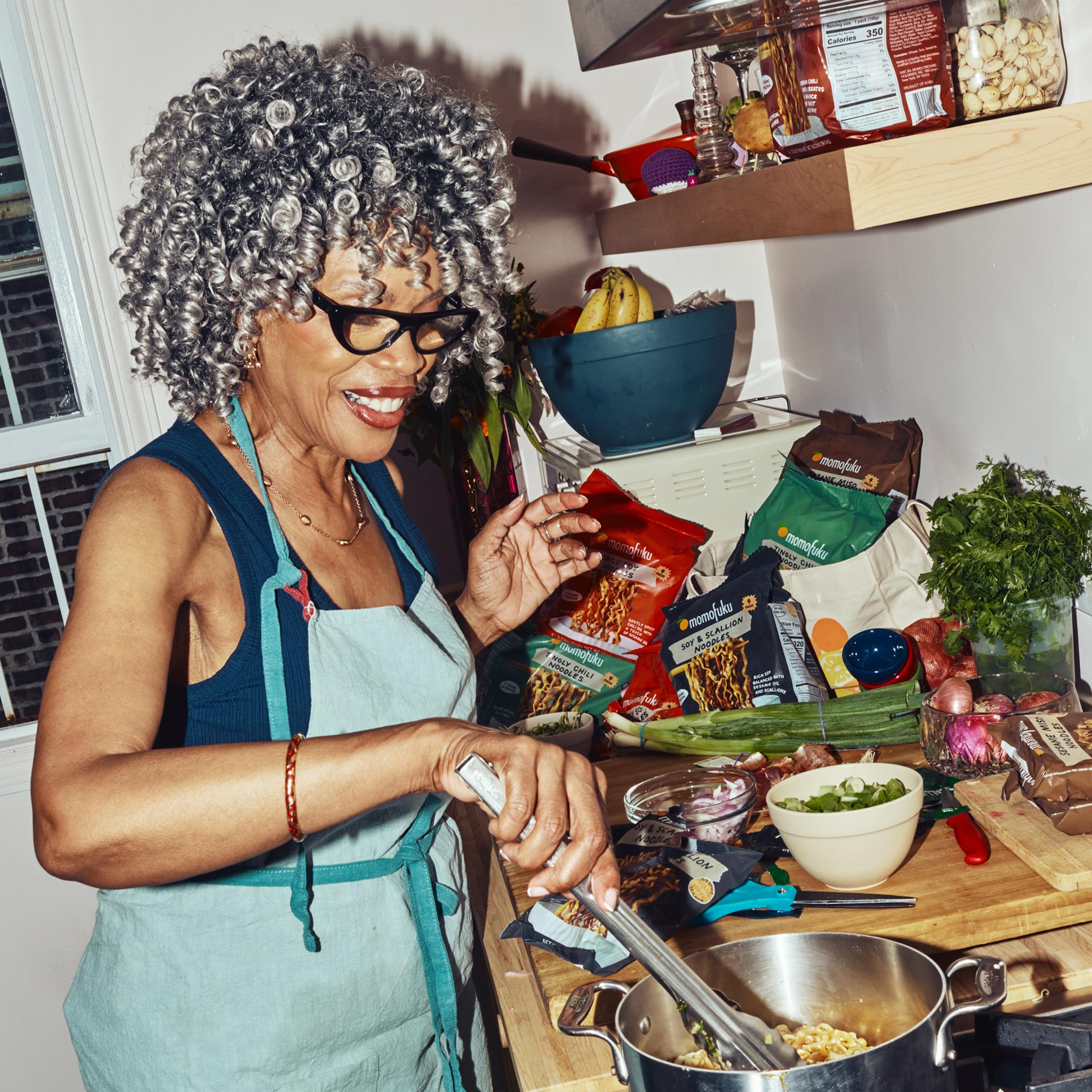 Momofuku Soy and Scallion Ramen Noodles by David Chang 4 Pack of Restaurant Quality Air-Dried Instant Noodles Now — view 7