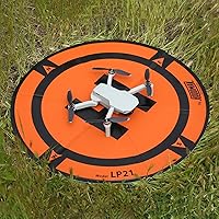 Vista 4 de Hoodman Almohadilla de Aterrizaje Plegable Triple con Peso para Drones UAV LP21 se adapta a Mini 4 Pro, mini 3 Pro, mavic y Spark. Duradero,