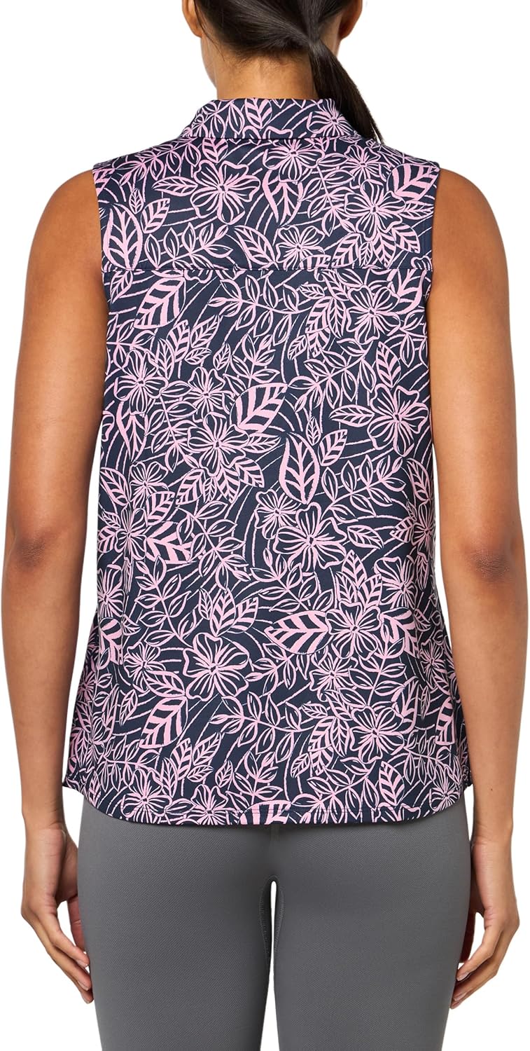 PUMA Women's Cloudspun Leafy Sl Polo