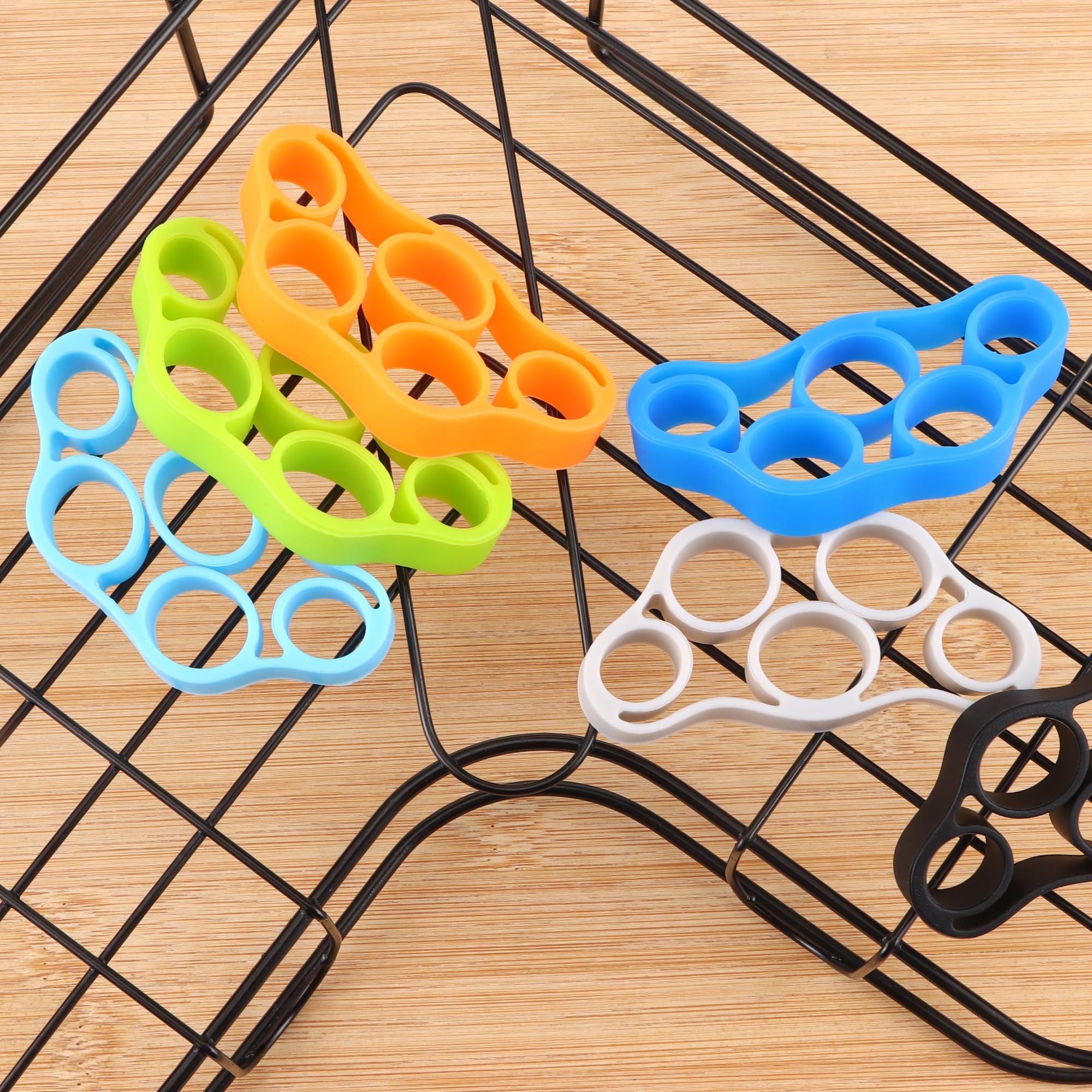 Finger Trainer Con 3 Bande Di Resistenza - Per Forza Dita E Avambracci, Allenamento Presa