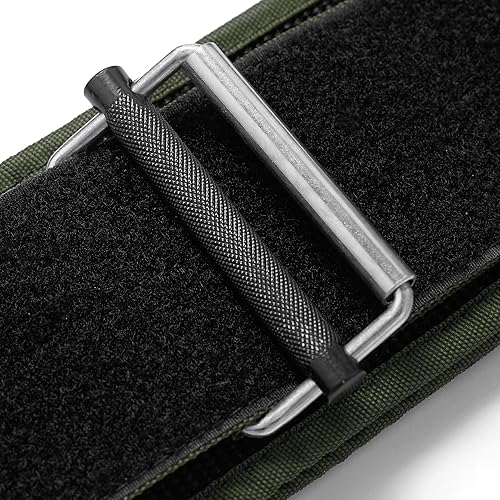 Miniatura 5 de Gymreapers - Cinturón de levantamiento de pesas de cierre rápido para entrenamiento funcional, neopreno de 4 pulgadas con hebilla de metal, soporte