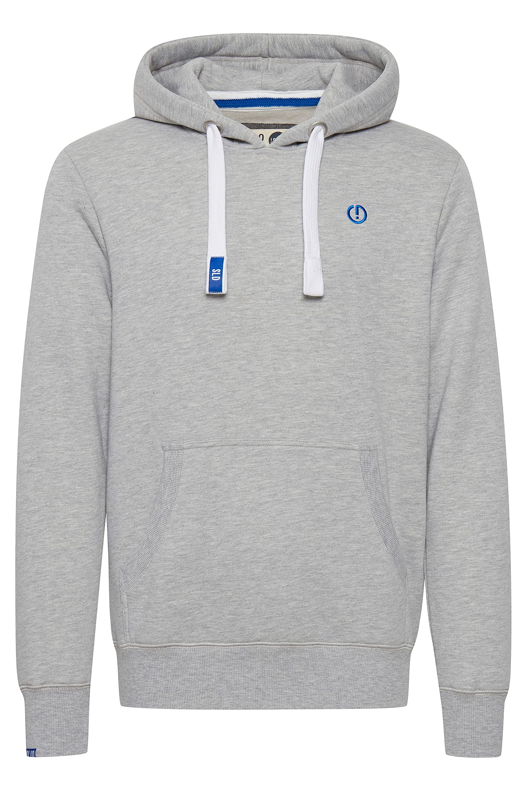 SOLID SDBennHood Herren Kapuzenpullover Hoodie Pullover mit Kapuze Kordelzug Kängurutasche Rippbündchen Label-Details Baumwollmischung Regular fit