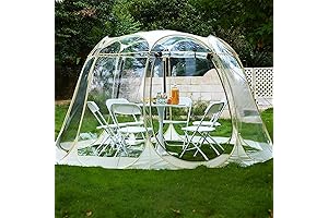Transparent Weatherproof Outdoor Pop Up Instant Canopy Camping Gazebo Bubble Tent