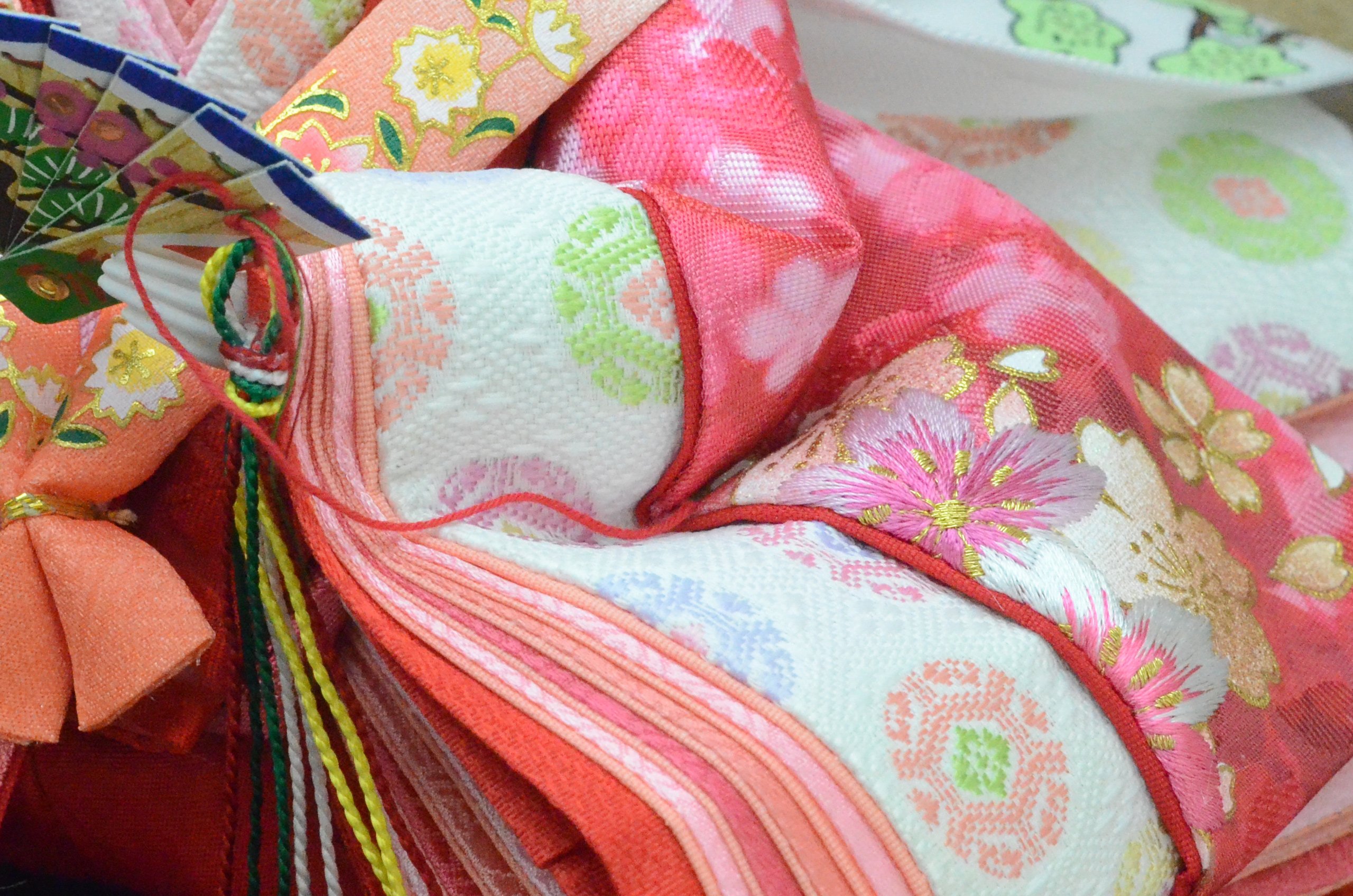 Amazon | 雛人形 ケース親王飾り 桜刺繍衣装 駿河雛具 溜塗ケース