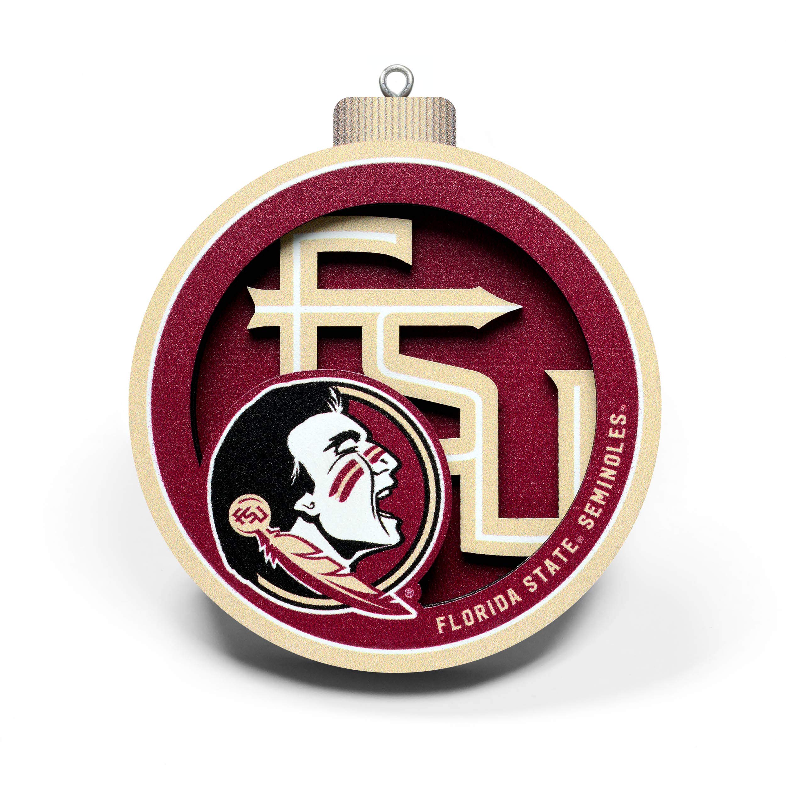 YouTheFan NCAA 3D Logo Series Ornament
