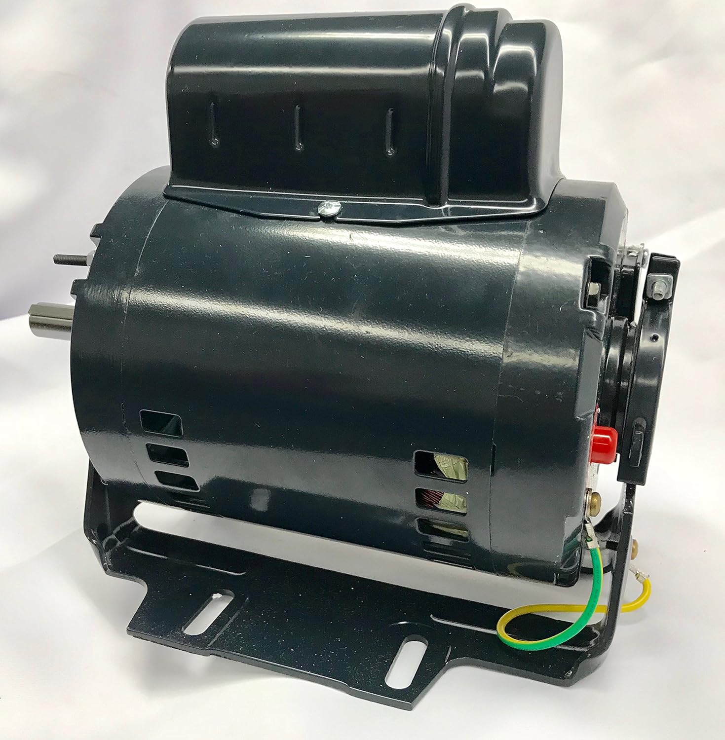 GW YY4824RG-A1F 1/2 HP PSC Motor, 1 Phase, 48/56 Frame, 1/2HP, 1625RPM, ODP Enclosure, Resilient Base, 115V, 60Hz, Manual Overload Protector - - 