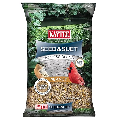 Kaytee Seed & Suet No Mess Peanut 10 Pounds - 10 Pound (Pack of 1)