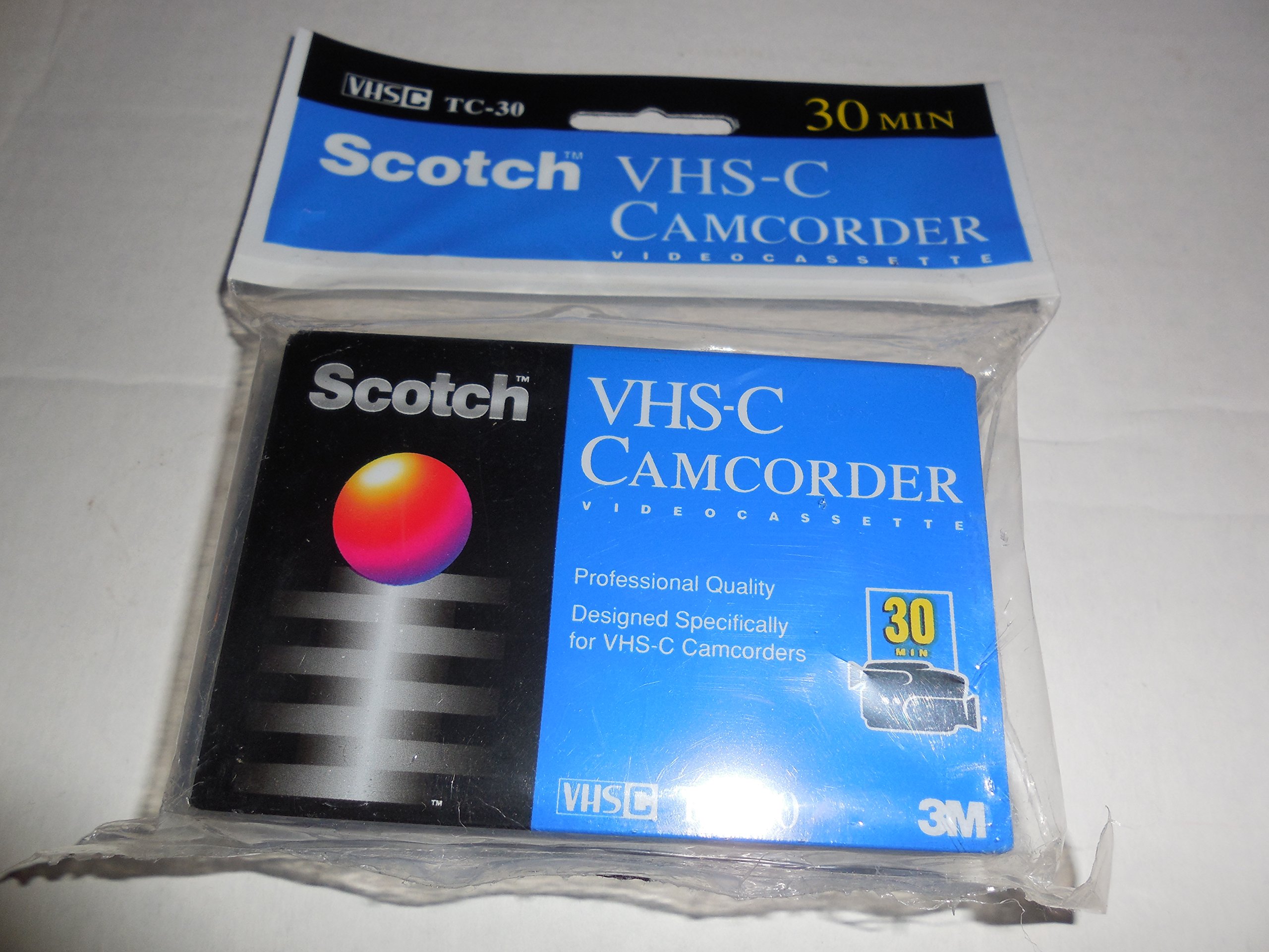 ScotchVHS-C Professional Quality TC-30 Cassette