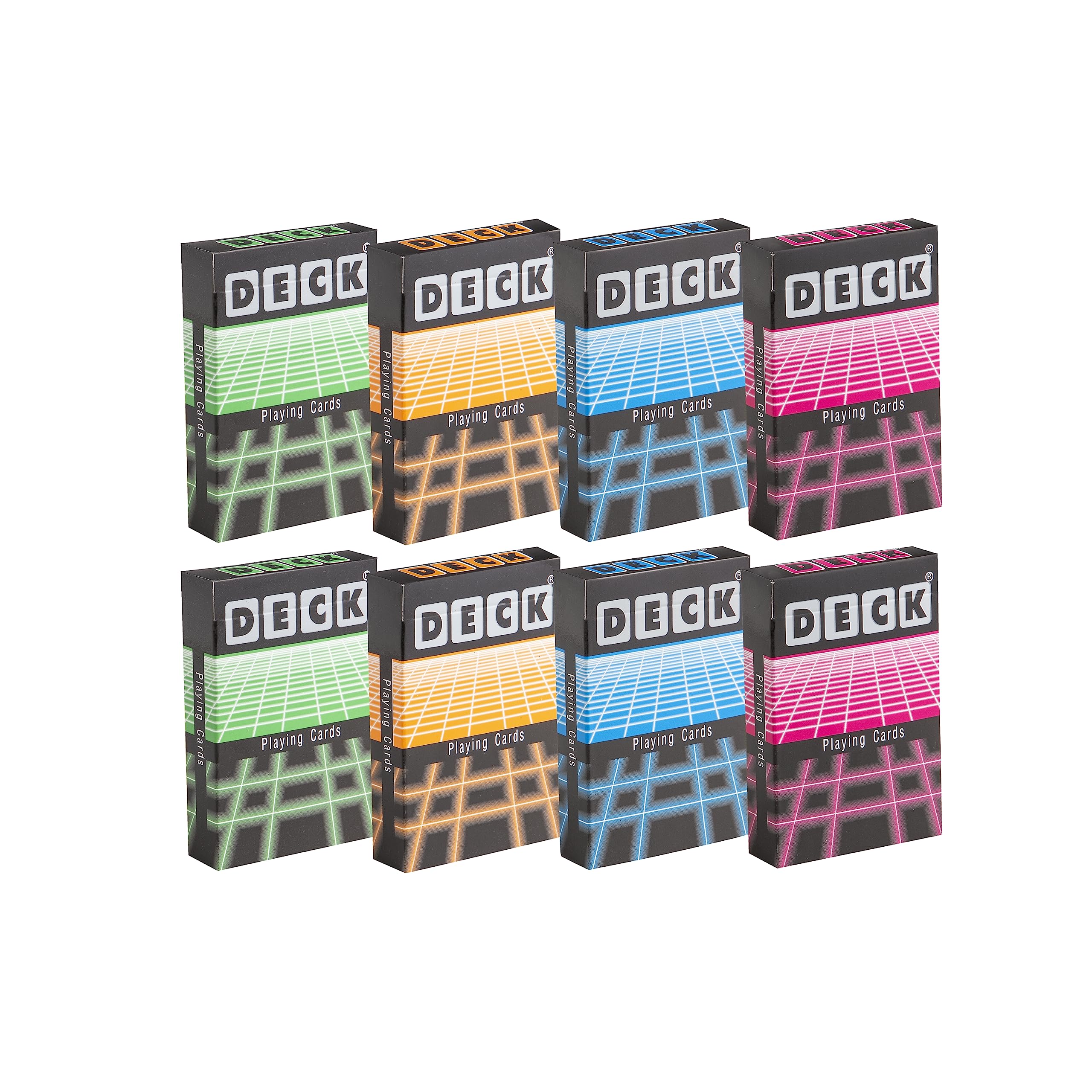 Lit playing cards 8種セット DECK Paper Playing Cards (Set of 8), Bridge Size, Multicolor Cards