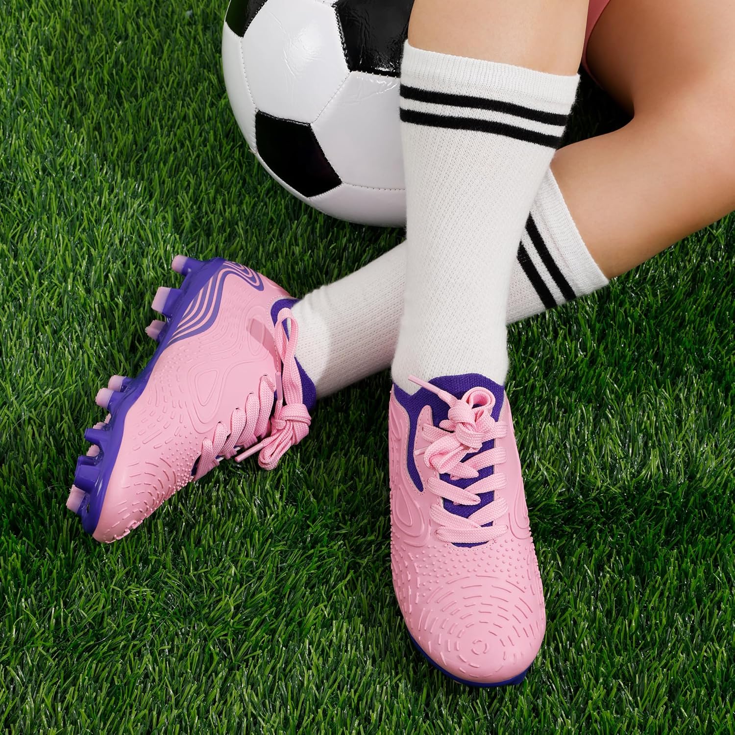 Cleats Kids DREAM PAIRS Boys Football Boots Shoes Kids Girls