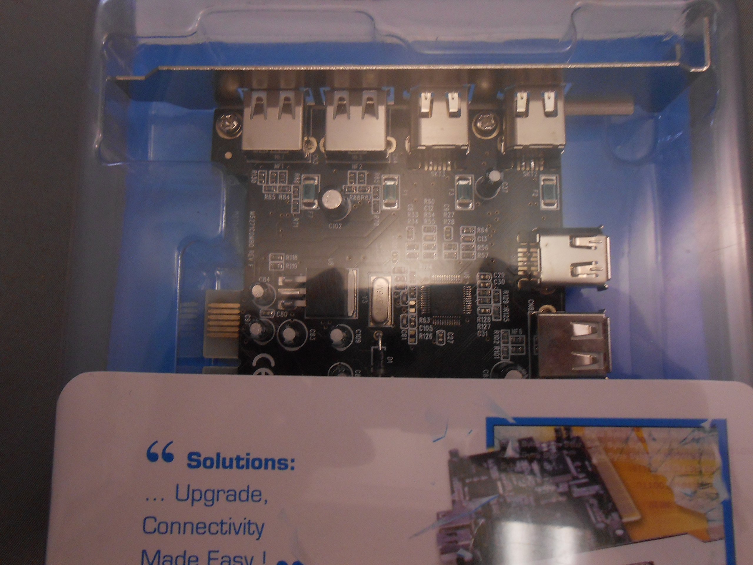 Syba SD-COMBO-02 PCI USB 2.0 2+1+1 Header and 1394a 2+1 Combo Card, VIA Chipset, with Ulead