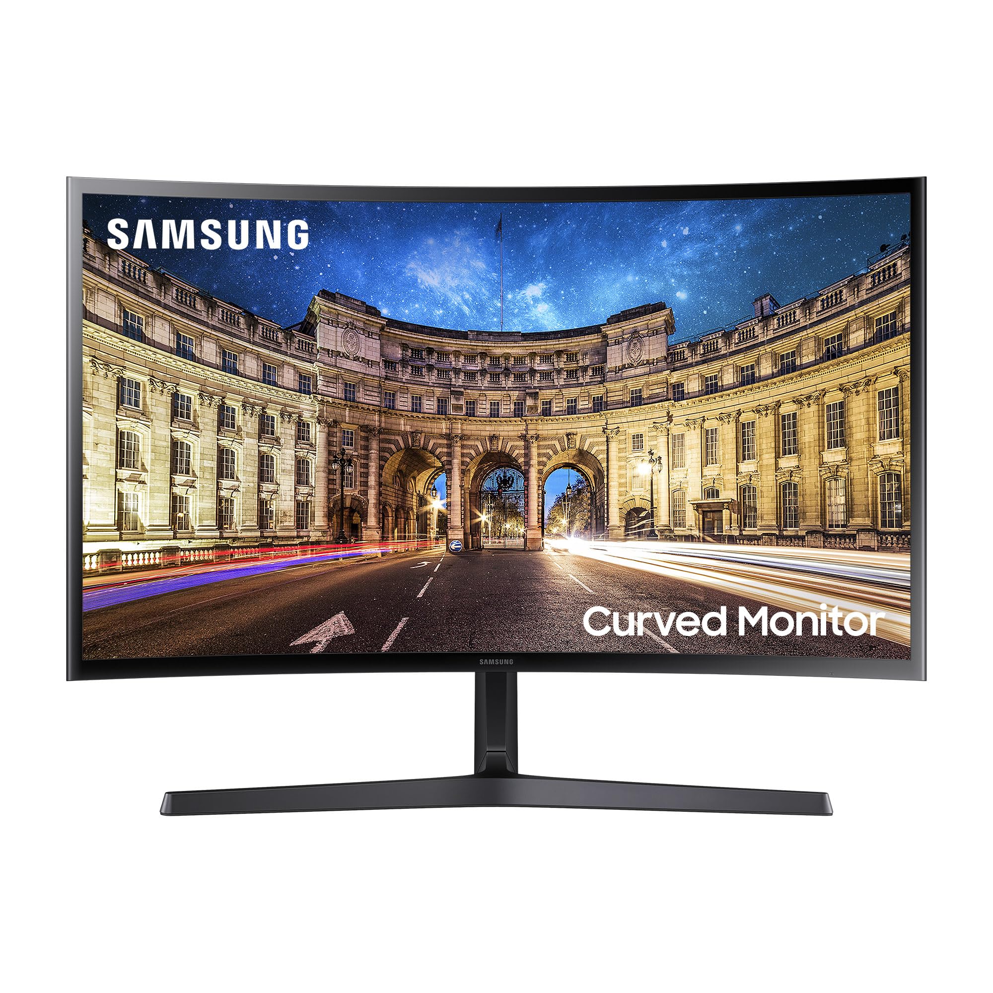 Samsung Monitor S36C (S27C366), Curvo (1800R), 27'', 1920x1080 (Full HD), VA, 75 Hz, 4 ms, FreeSync, D-Sub, HDMI, Ingresso Audio, Eye Saver Mode, Flicker Free