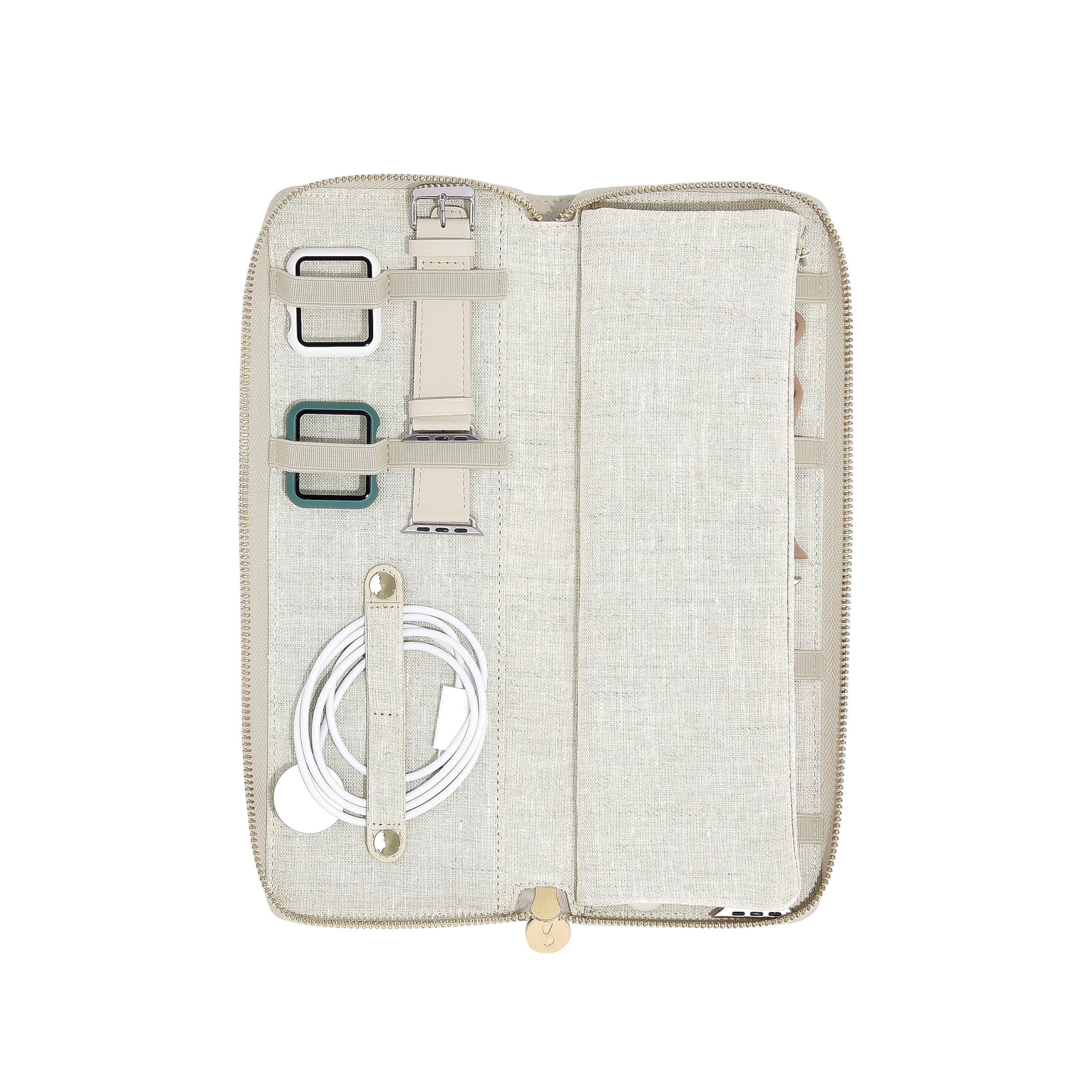 Stackers Oatmeal Smart Watch Roll