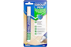 Grout Pen Ivory Tile Paint Marker: Waterproof Grout Paint & Tile Colorant Waterproofing Sealer