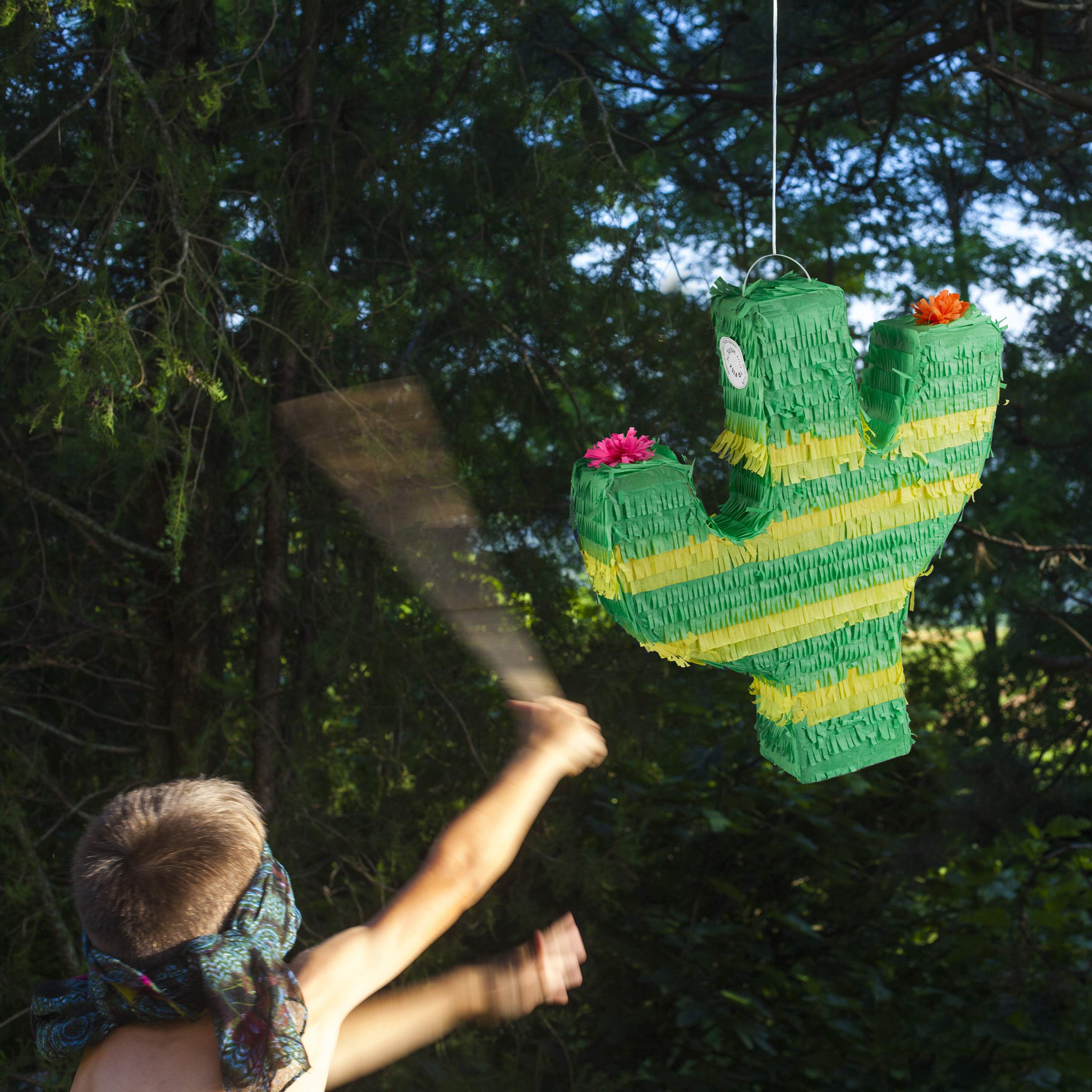 Relaxdays Kaktusy Pinata, do zawieszenia, dla dzieci, chłopców i