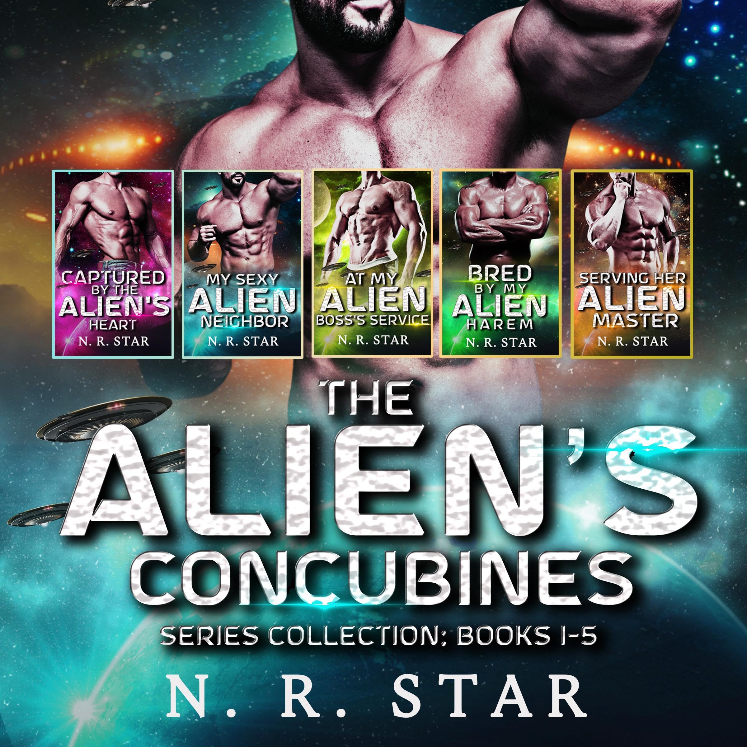 Cover art for The Alien's Concubines Series Collection: Books 1-5