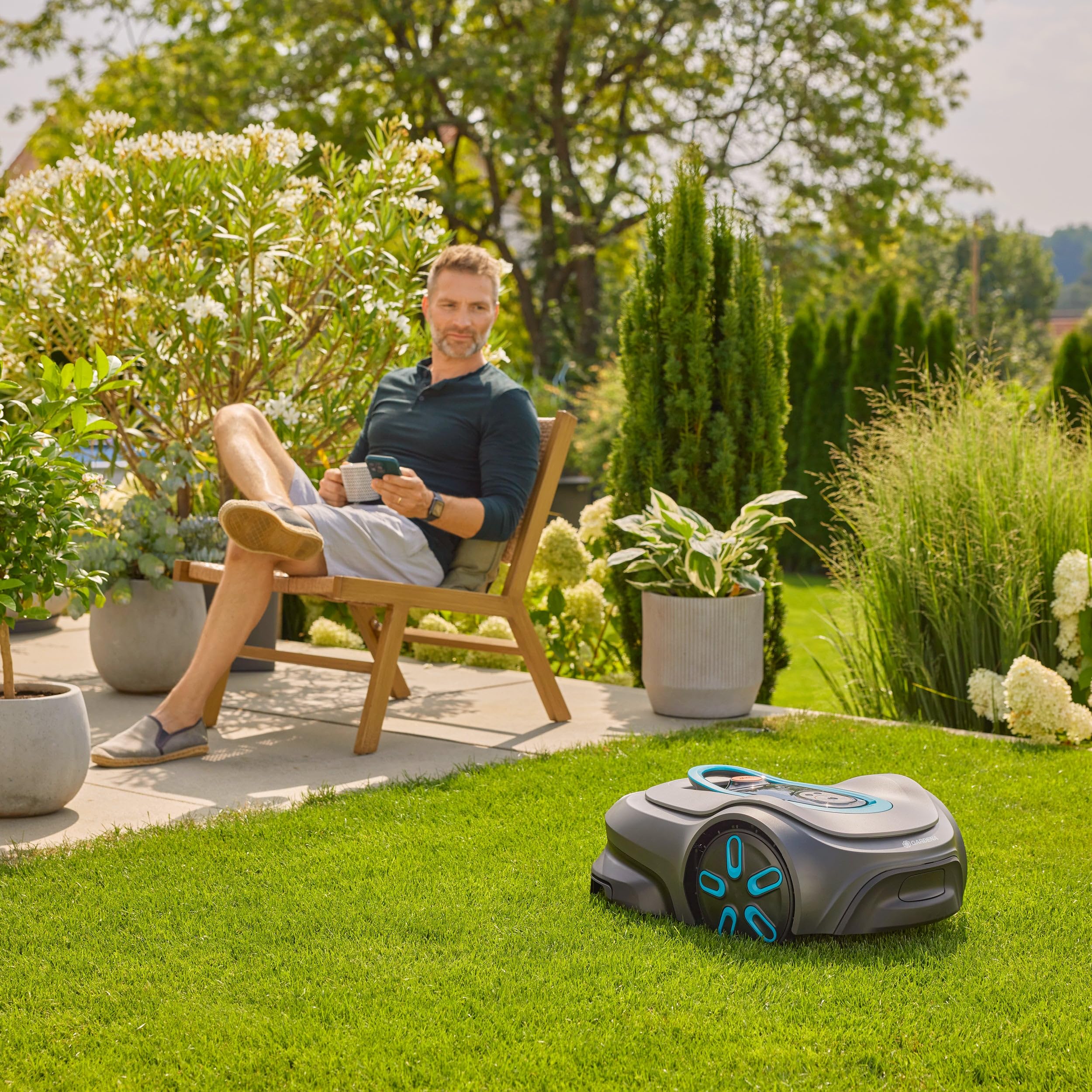 GARDENA Robô corta-relva Smart SILENO PRO 600 m²