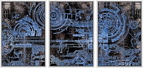 Miniatura 84 de 3 paneles de lienzos para pared wall26 Obra de arte -