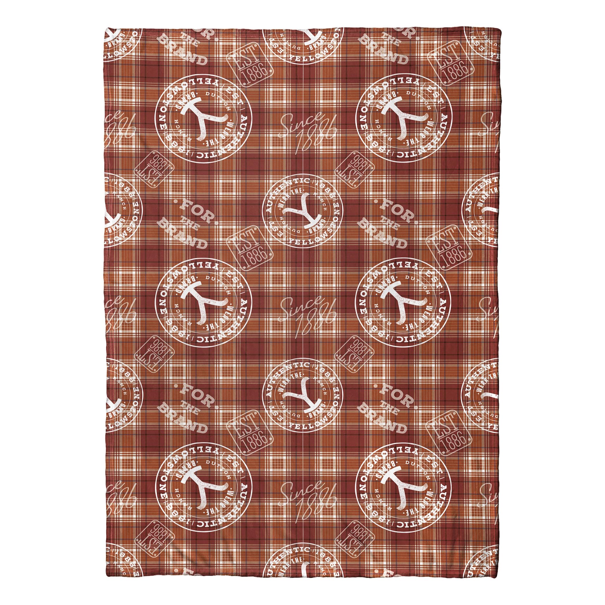 Plaid Yellowstone motif cowboy doux pour vos soirées cinéma au salon