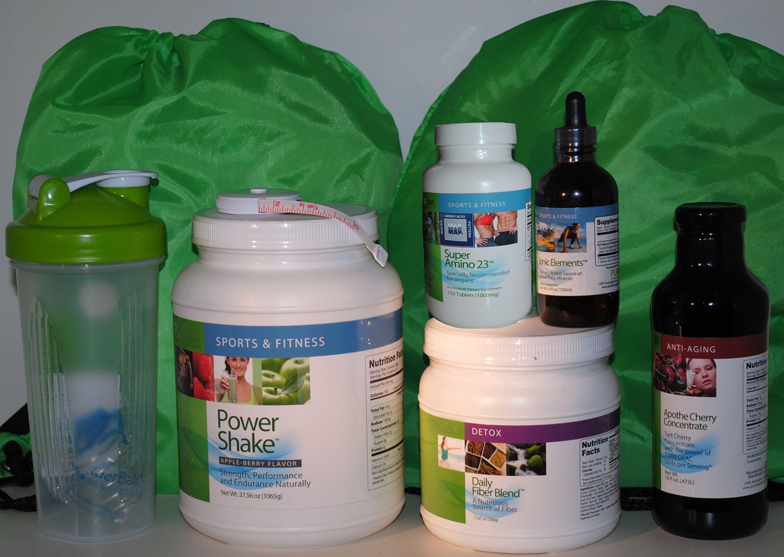 Purium 10 Day Transformation Cleanse with a Free Second Gym Bag!