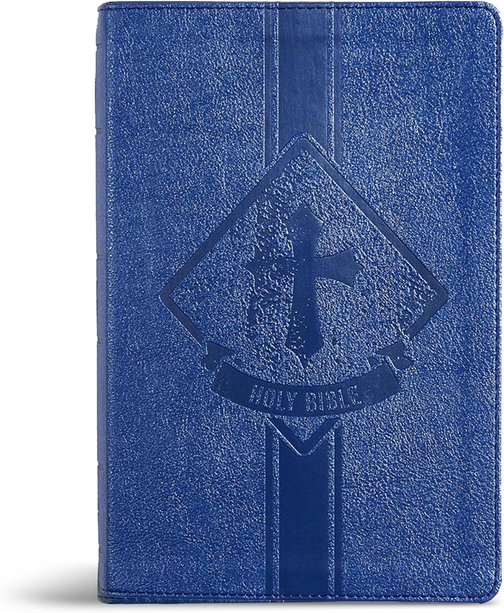 KJV Kids Bible, Royal Blue LeatherTouch, KJV Holy Bible, Red Letter, Presentation Page, Study Helps for Children, Full-Color Inserts and Maps, Easy-to-Read Bible MCM Type