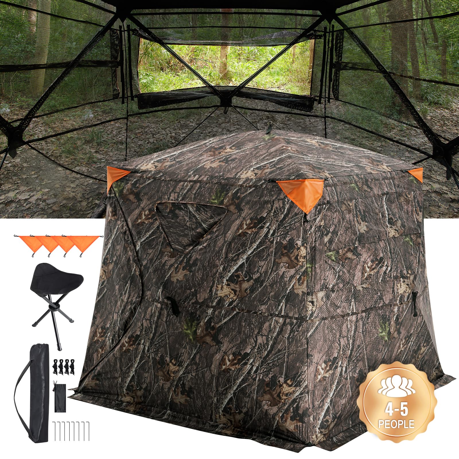 VEVOR Tenda Da Letto Oscurante Al 70% – Tessuto Pongee, 2 Porte In Rete, Pali In Fibra 9,5 Mm, Dimensioni 190x99x119 Cm, Per Bambini E Adulti - 2