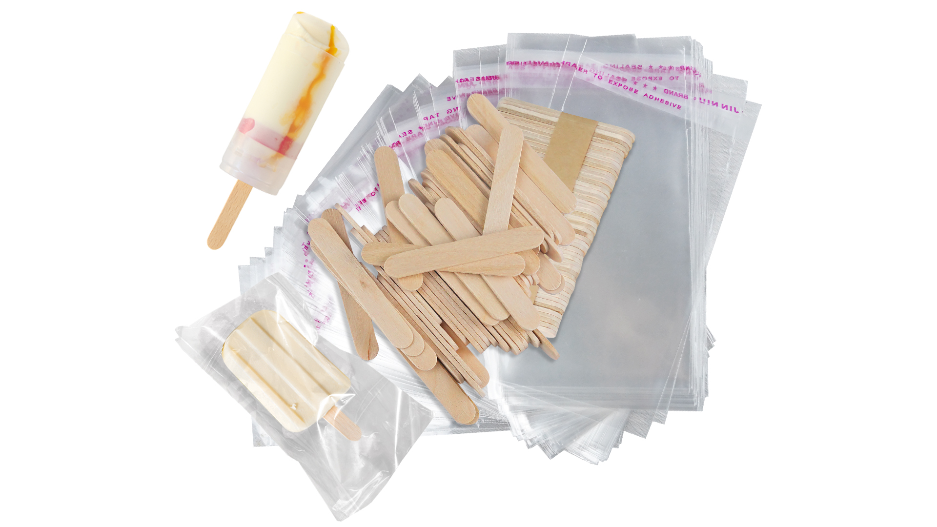 Bolsas y Palitos para Paletas con Autoseal 300 Piezas miniatura 7