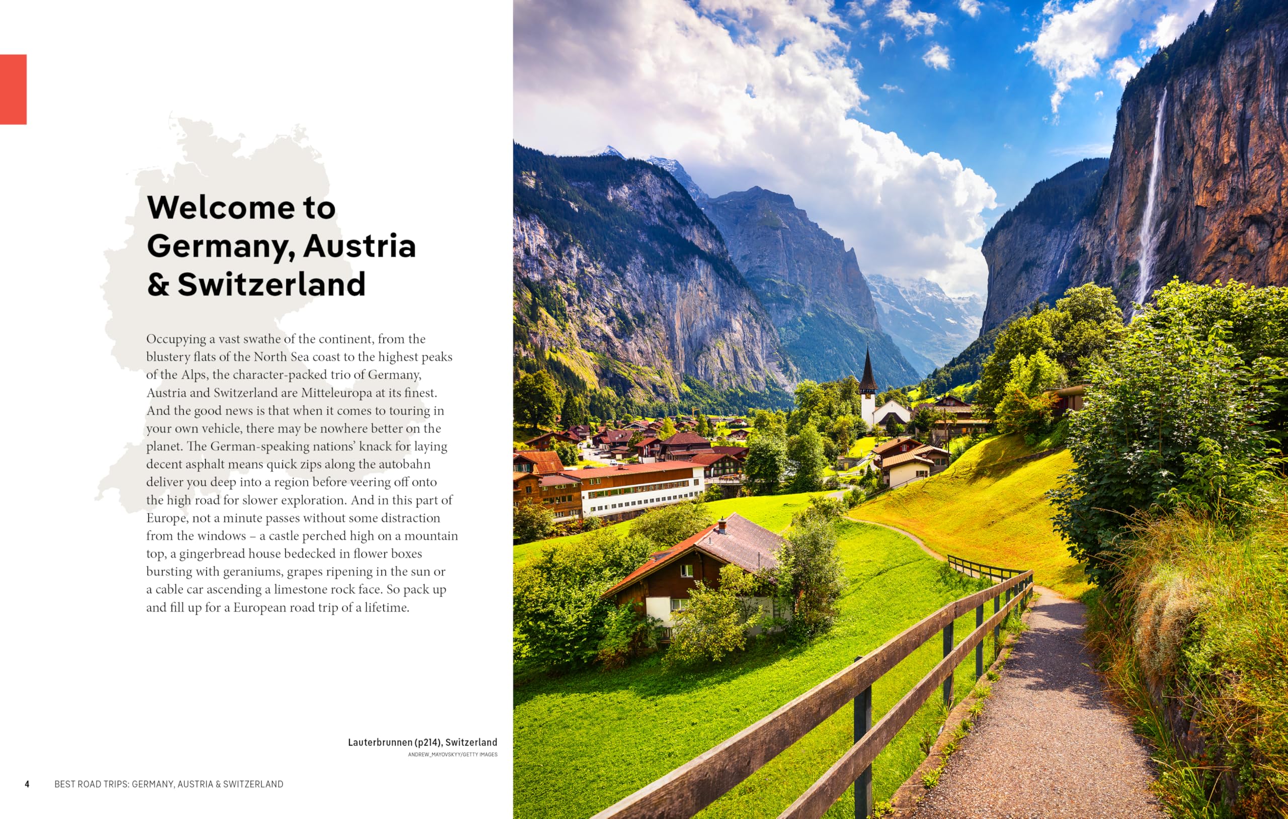 Best Road Trips Germany, Austria & Switzerland 3ed -anglais-: best road trips : escapes on the open road