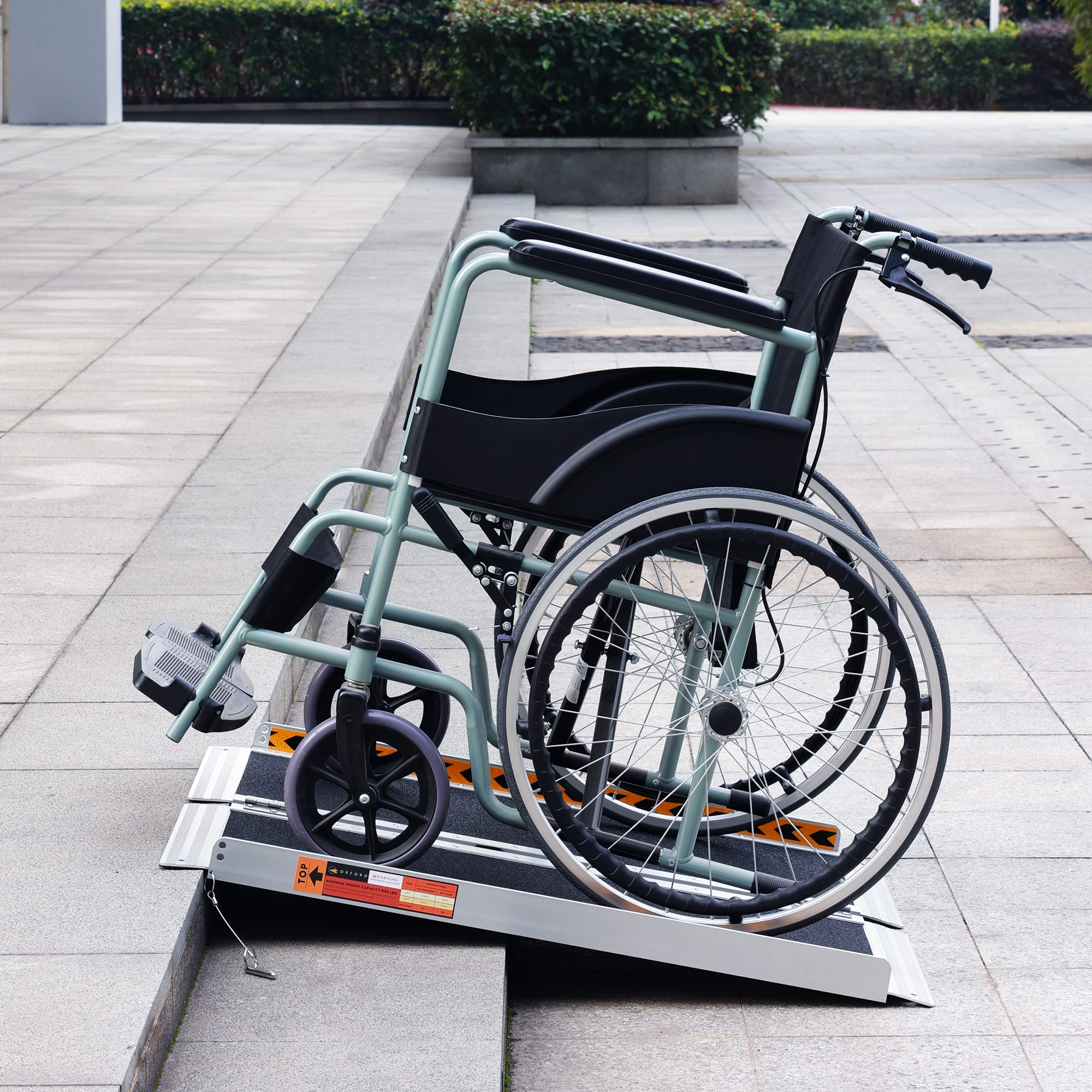 Buy ORFORD NonSkid Wheelchair Ramp 3FT, Threshold Ramp with a NonSlip