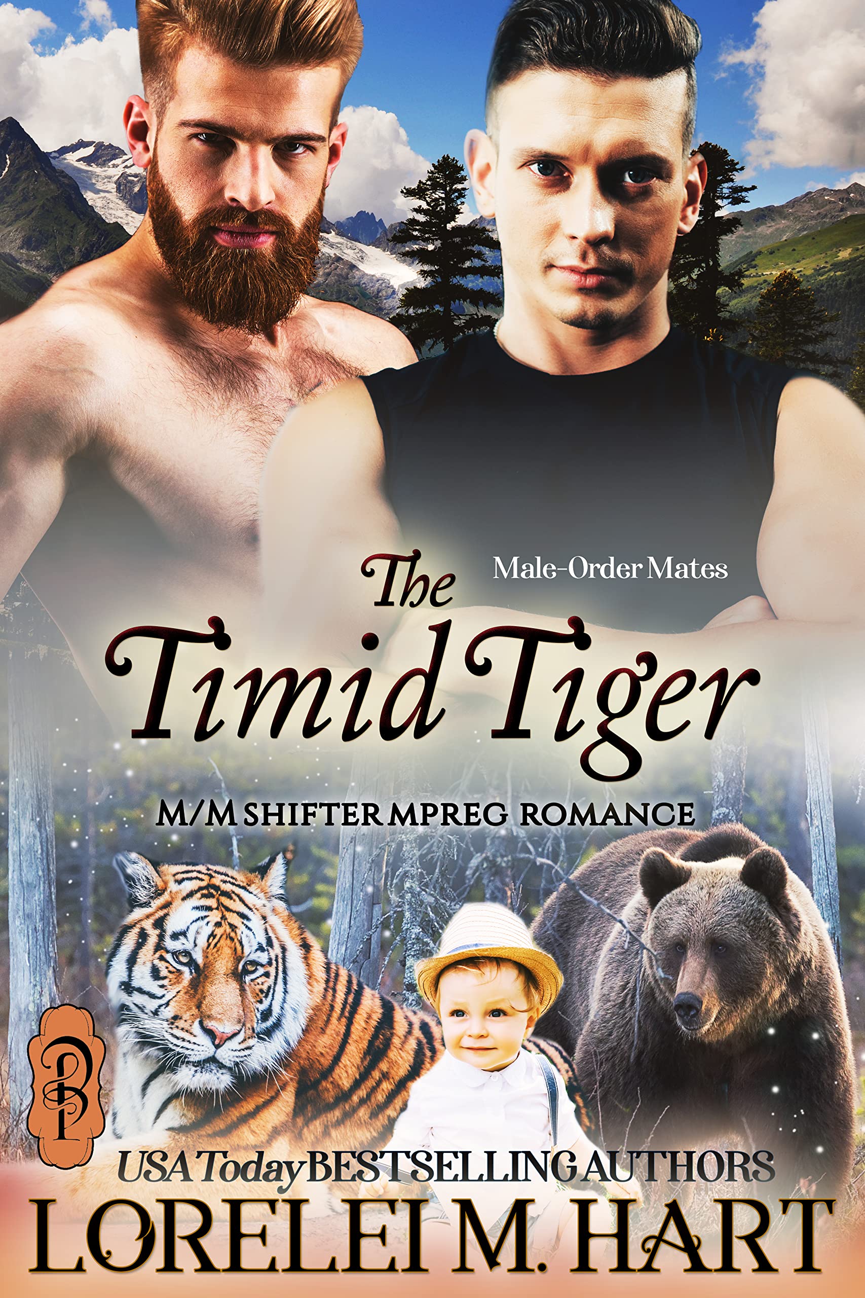 The Timid Tiger: M/M Mpreg Shifter Romance (Male-Order Mates Book 8)
