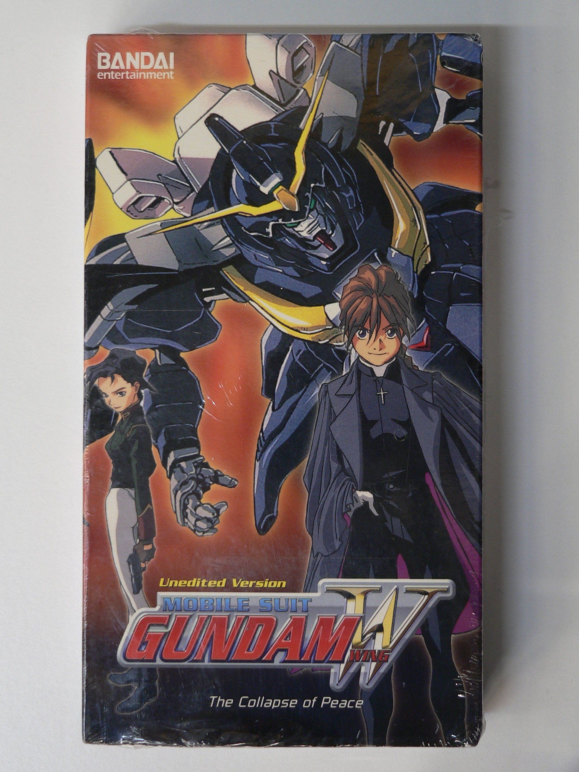 Gundam Wing - The Collapse of Peace V.12 Uncut VHS