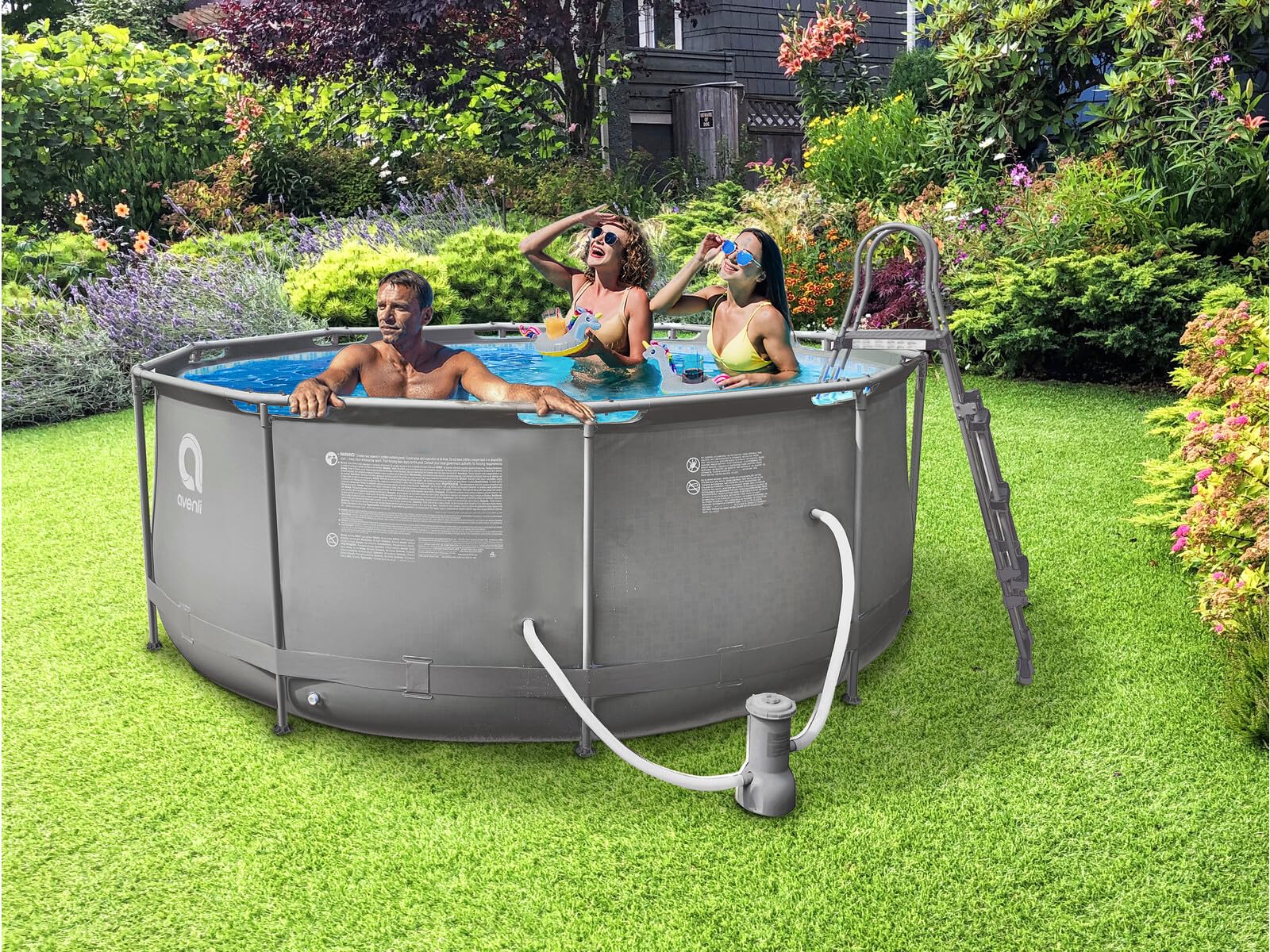 JILONG Piscina Desmontable 360x122 cm 12178EU